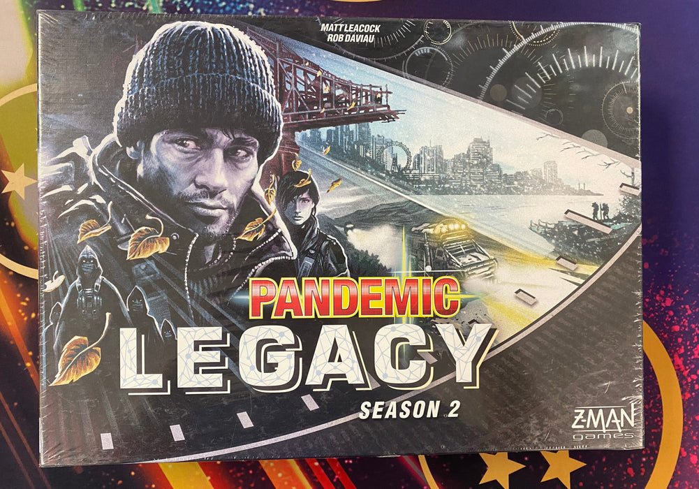 Board Games Z-Man Games - Pandemic Legacy - Season 2 - Black Edition - Sealed - Cardboard Memories Inc.