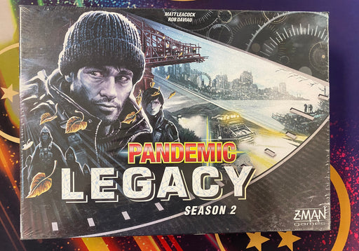 Board Games Z-Man Games - Pandemic Legacy - Season 2 - Black Edition - Sealed - Cardboard Memories Inc.