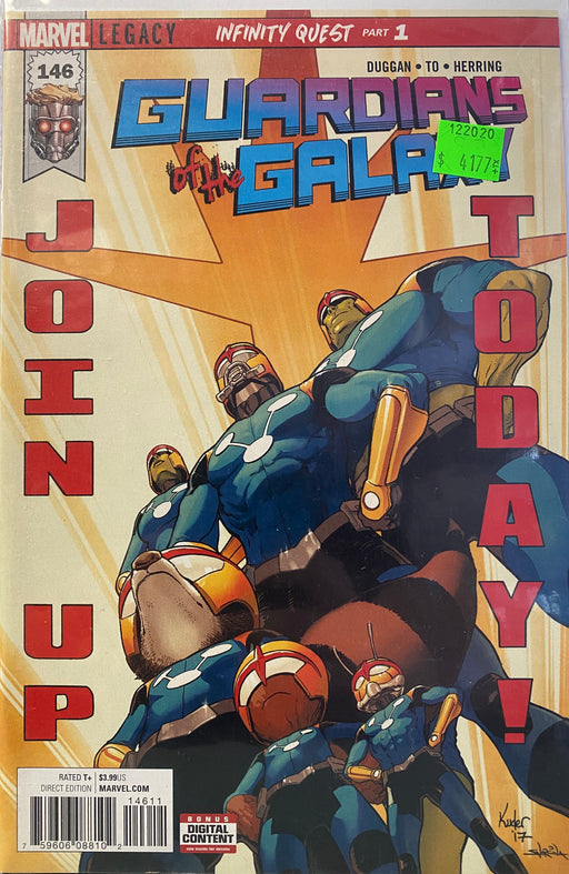 Comic Books Marvel Comics - Guardians of the Galaxy (2017 5th Series) 146 (Cond. FN) - 4177 - Cardboard Memories Inc.