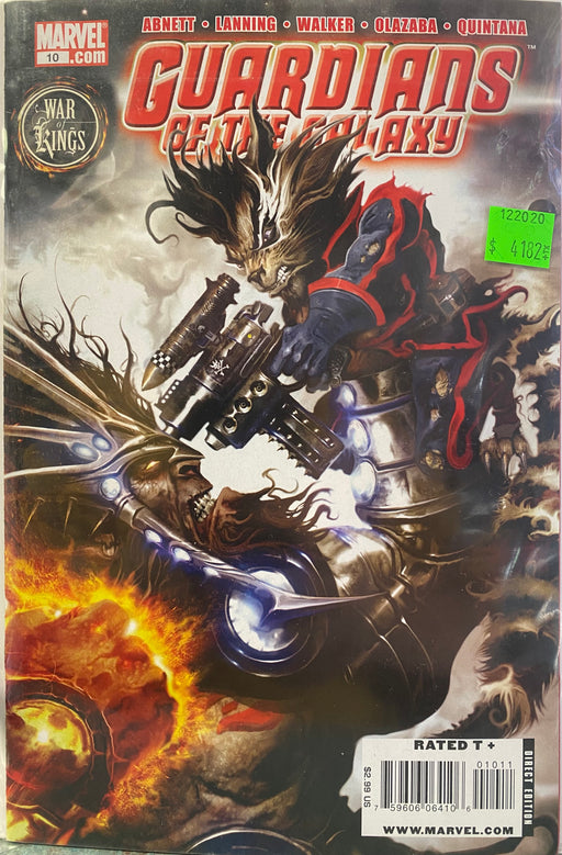 Comic Books Marvel Comics - Guardians Of The Galaxy (2008 2nd Series) 010 (Cond. FN) - 4182 - Cardboard Memories Inc.