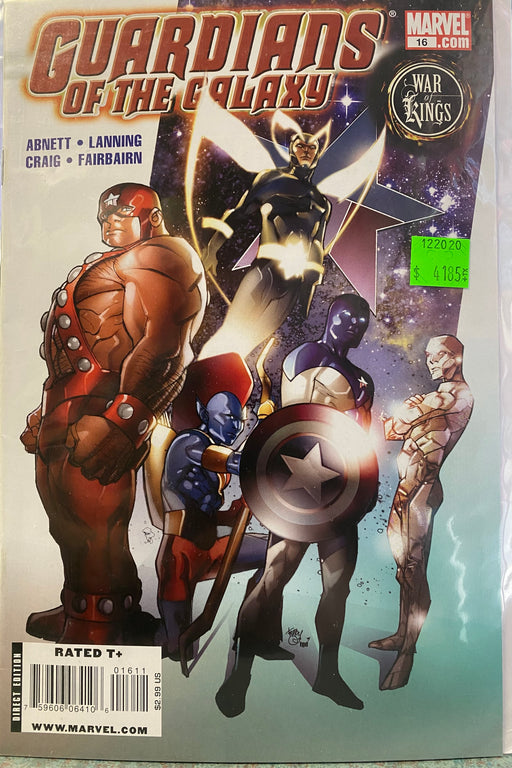 Comic Books Marvel Comics - Guardians Of The Galaxy (2008 2nd Series) 016 (Cond. FN) - 4185 - Cardboard Memories Inc.