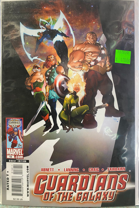 Comic Books Marvel Comics - Guardians Of The Galaxy (2008 2nd Series) 018 (Cond. FN-) - 4186 - Cardboard Memories Inc.