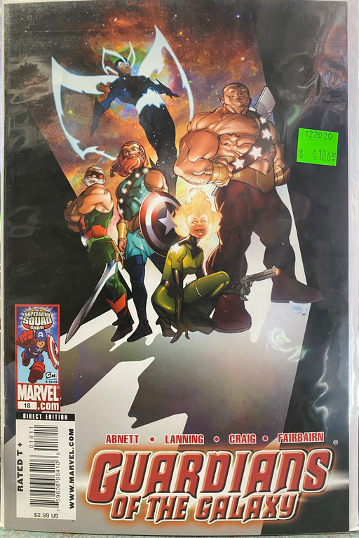Comic Books Marvel Comics - Guardians Of The Galaxy (2008 2nd Series) 018 (Cond. FN-) - 4186 - Cardboard Memories Inc.