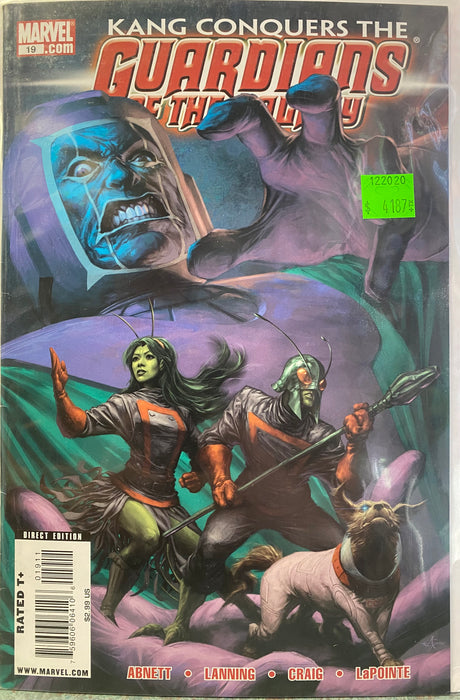Comic Books Marvel Comics - Guardians Of The Galaxy (2008 2nd Series) 019 (Cond. FN-) - 4187 - Cardboard Memories Inc.