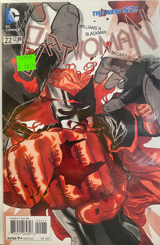 Comic Books DC Comics - Batwoman (2011 2nd Series) 022 (Cond. FN) - 4037 - Cardboard Memories Inc.