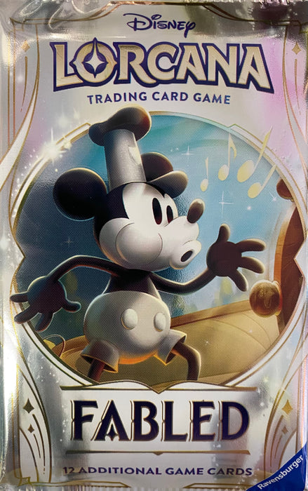Trading Card Games Disney - Lorcana - Fabled - Booster Pack - Cardboard Memories Inc.