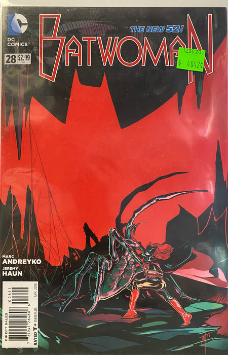 Comic Books DC Comics - Batwoman (2011 2nd Series) 028 (Cond. VG/FN) - 4042 - Cardboard Memories Inc.
