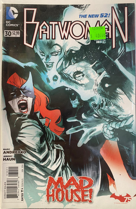 Comic Books DC Comics - Batwoman (2011 2nd Series) 030 (Cond. VG) - 4044 - Cardboard Memories Inc.