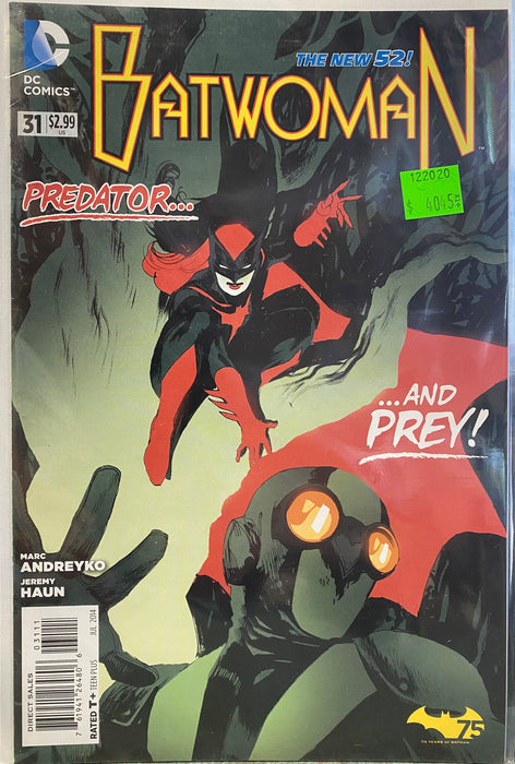 Comic Books DC Comics - Batwoman (2011 2nd Series) 031 (Cond. FN-) - 4045 - Cardboard Memories Inc.