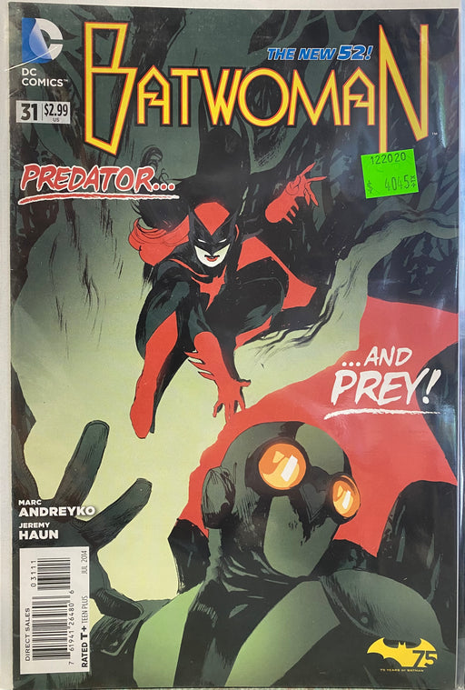 Comic Books DC Comics - Batwoman (2011 2nd Series) 031 (Cond. FN-) - 4045 - Cardboard Memories Inc.