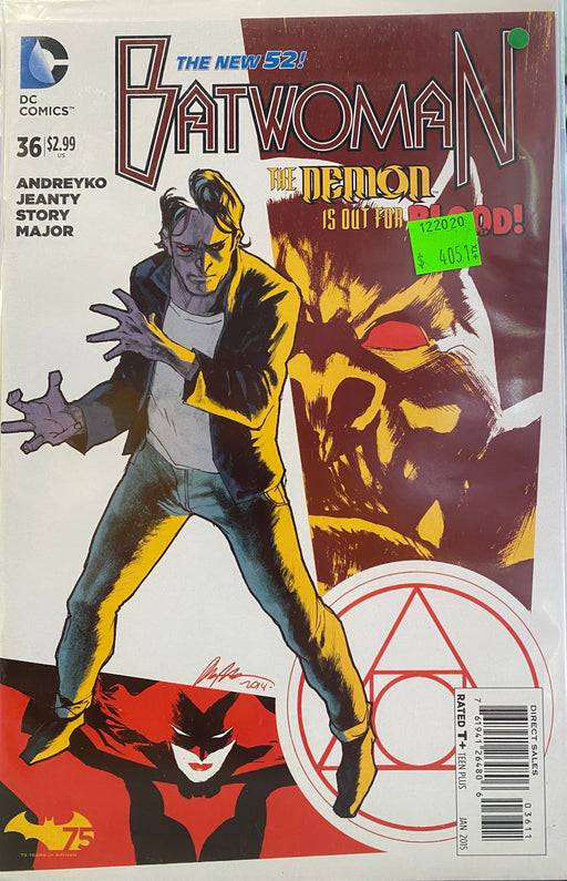 Comic Books DC Comics - Batwoman (2011 2nd Series) 036 (Cond. FN) - 4051 - Cardboard Memories Inc.