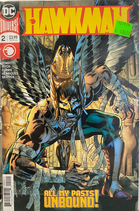 Comic Books DC Comics - Hawkman (2018) 002 (Cond. FN-) - 4065 - Cardboard Memories Inc.