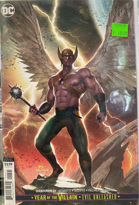 Comic Books DC Comics - Hawkman (2018) 016 - Cover B YOTV Variant Edition (Cond. FN) - 4068 - Cardboard Memories Inc.