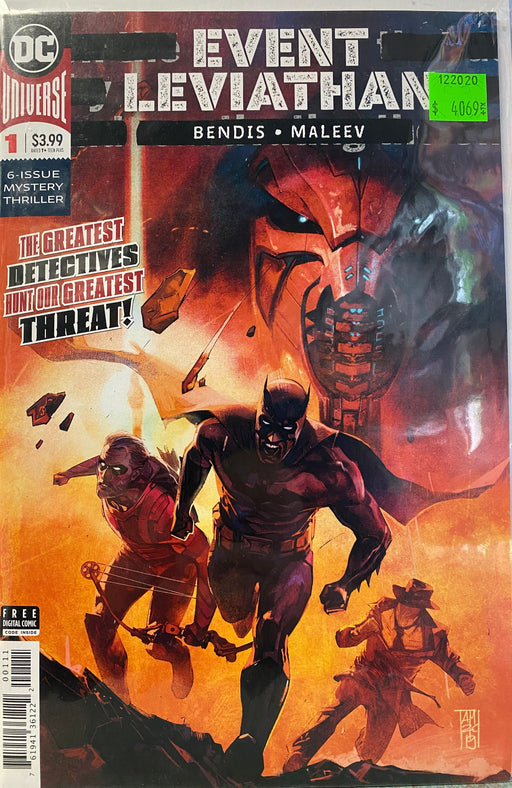 Comic Books DC Comics - Event Leviathan (2019) 001 of 6 (Cond. FN-) - 4069 - Cardboard Memories Inc.