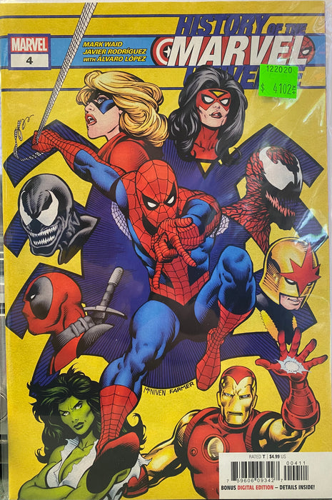 Comic Books Marvel Comics - History of Marvel Universe (2019) 004 of 6 (Cond. FN) - 4102 - Cardboard Memories Inc.