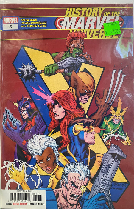 Comic Books Marvel Comics - History of Marvel Universe (2019) 005 of 6 (Cond. FN) - 4103 - Cardboard Memories Inc.