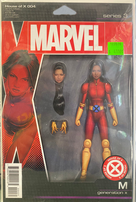 Comic Books Marvel Comics - House of X (2019) 004 of 6 - Cover D Action Figure Variant Edition (Cond. FN) - 4110 - Cardboard Memories Inc.