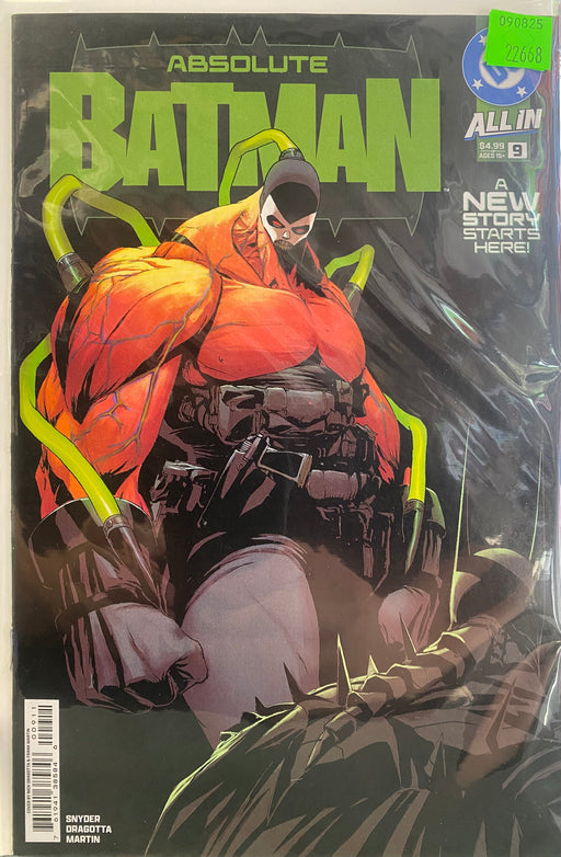 Comic Books DC Comics - Absolute Batman (2024) 009 (Cond. VF-) - 22668 - Cardboard Memories Inc.