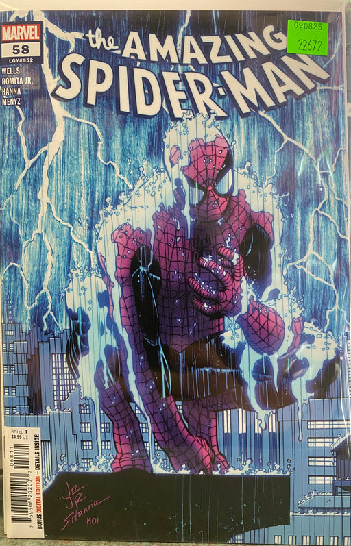Comic Books Marvel Comics - Amazing Spider-Man (2022 7th Series) 058 (Cond. VF-) - 22672 - Cardboard Memories Inc.
