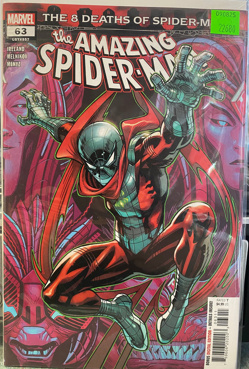 Comic Books Marvel Comics - Amazing Spider-Man (2022 7th Series) 063 (Cond. VF-) - 22680 - Cardboard Memories Inc.