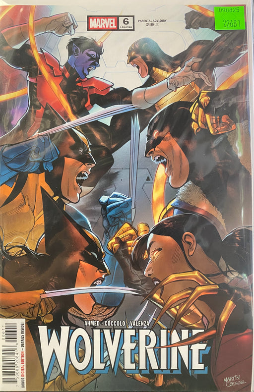 Comic Books Marvel Comics - Wolverine (2024) 006 (Cond. VF-) - 22681 - Cardboard Memories Inc.