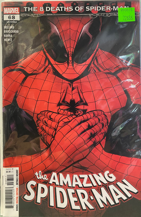 Comic Books Marvel Comics - Amazing Spider-Man (2022 7th Series) 068 (Cond. VF-) - 22686 - Cardboard Memories Inc.