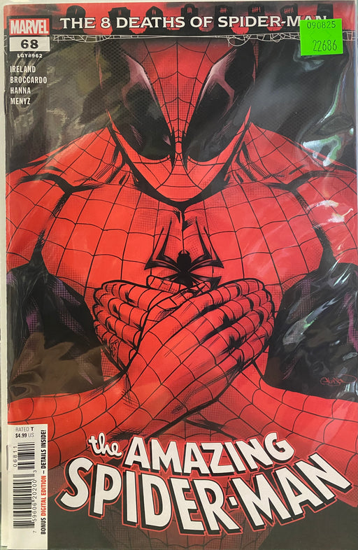 Comic Books Marvel Comics - Amazing Spider-Man (2022 7th Series) 068 (Cond. VF-) - 22686 - Cardboard Memories Inc.
