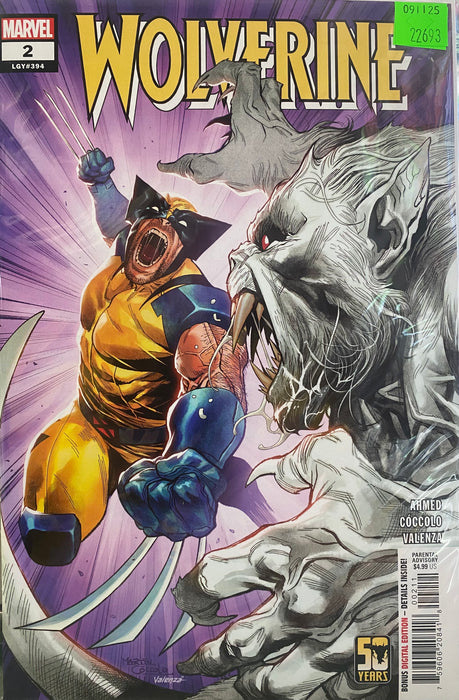 Comic Books Marvel Comics - Wolverine (2024) 002 (Cond. VF-) - 22693 - Cardboard Memories Inc.