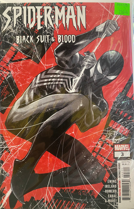 Comic Books Marvel Comics - Spider-Man Black Suit and Blood (2024) 003 of 4 (Cond. VF-) - 22694 - Cardboard Memories Inc.