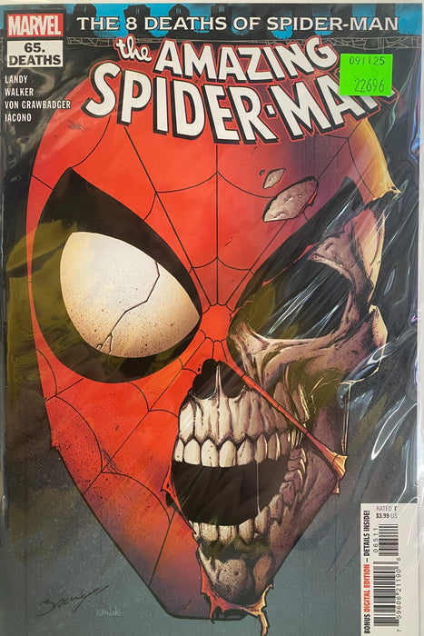 Comic Books Marvel Comics - Amazing Spider-Man (2022 7th Series) 065 (Cond. VF-) - 22696 - Cardboard Memories Inc.