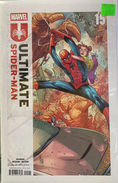 Comic Books Marvel Comics - Ultimate Spider-Man (2024) 015 (Cond. VF-) - 22703 - Cardboard Memories Inc.