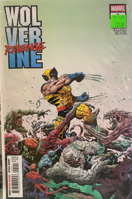 Comic Books Marvel Comics - Wolverine Revenge (2024) 005 (Cond. VF-) - 22708 - Cardboard Memories Inc.