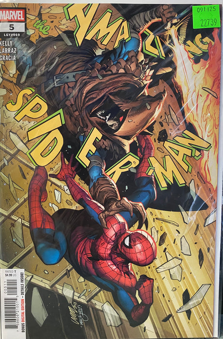 Comic Books Marvel Comics - Amazing Spider-Man (2025 8th Series) 005 (Cond. VF-) - 22739 - Cardboard Memories Inc.