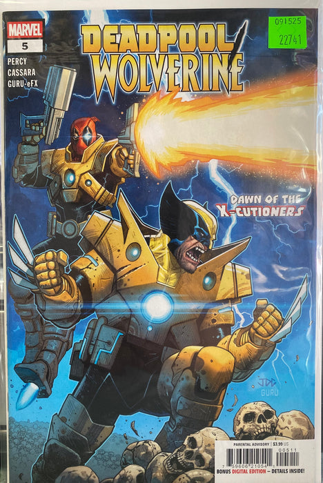 Comic Books Marvel Comics - Deadpool Wolverine (2025) 005 (Cond. VF-) - 22741 - Cardboard Memories Inc.
