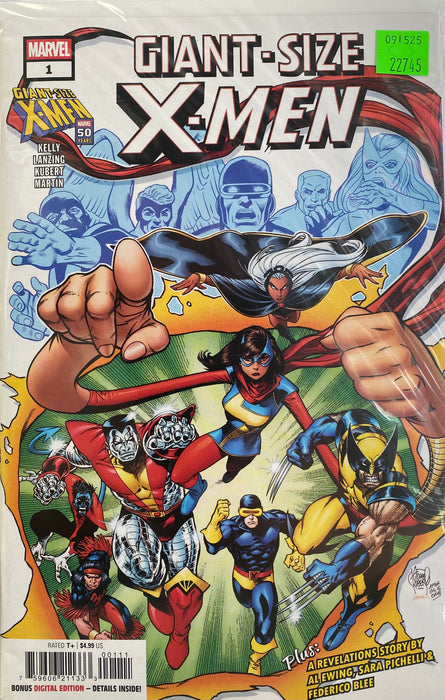 Comic Books Marvel Comics - Giant-Sized X-Men (2025) 001 (Cond. VF-) - 22745 - Cardboard Memories Inc.