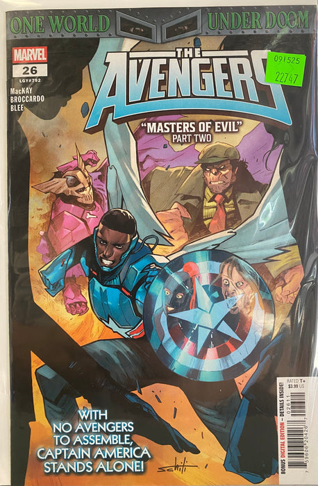 Comic Books Marvel Comics - Avengers (2023) 026 (Cond VF-) - 22747 - Cardboard Memories Inc.