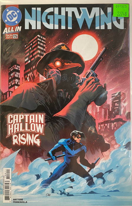 Comic Books DC Comics - Nightwing (2016) 126 (Cond. VF-) - 22748 - Cardboard Memories Inc.