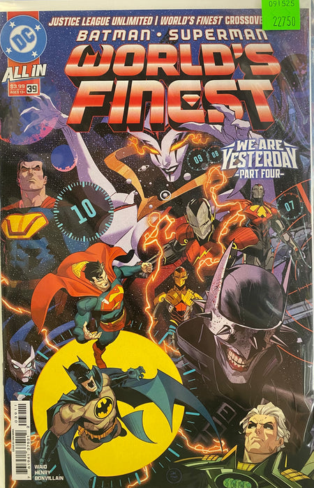 Comic Books DC Comics - Batman Superman Worlds Finest (2024) 039 (Cond. VF-) - 22750 - Cardboard Memories Inc.