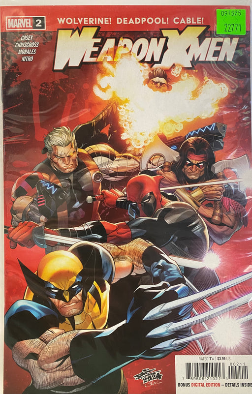 Comic Books Marvel Comics - Weapon X-Men (2025) 002 of 5 (Cond. VF-) - 22771 - Cardboard Memories Inc.
