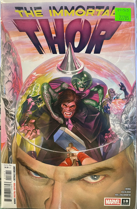 Comic Books Marvel Comics - Immortal Thor (2023) 018 (Cond. VF-) - 22785 - Cardboard Memories Inc.