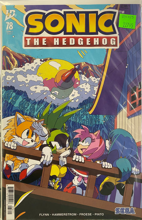 Comic Books IDW Comics - Sonic the Hedgehog (2018) 078 - CVR A (Cond. VF-) - 22795 - Cardboard Memories Inc.