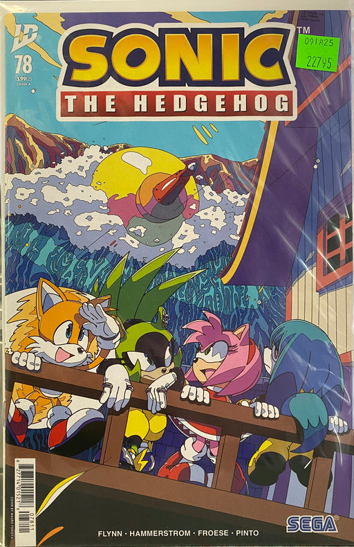 Comic Books IDW Comics - Sonic the Hedgehog (2018) 078 - CVR A (Cond. VF-) - 22795 - Cardboard Memories Inc.