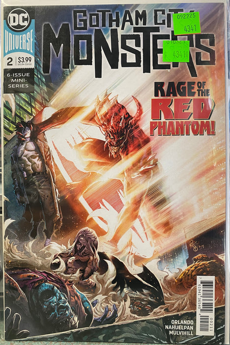 Comic Books DC Comics - Gotham City of Monsters (2019) 002 of 6 (Cond. FN) - 4341 - Cardboard Memories Inc.