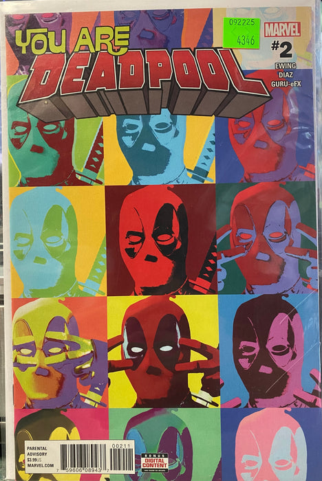 Comic Books Marvel Comics - You Are Deadpool (2018) 002 (Cond. FN+) - 4346 - Cardboard Memories Inc.