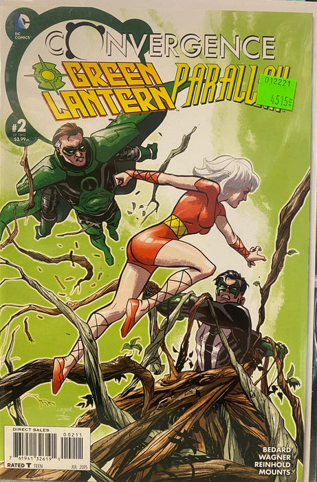 Comic Books DC Comics - Convergence Green Lantern Parallax (2015) 002 of 2 (Cond. FN) - 4515 - Cardboard Memories Inc.