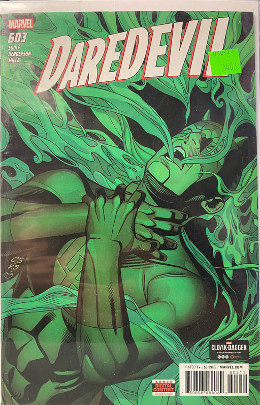 Comic Books Marvel Comics - Daredevil (2017 6th Series) 603 (Cond. FN+) - 4403 - Cardboard Memories Inc.