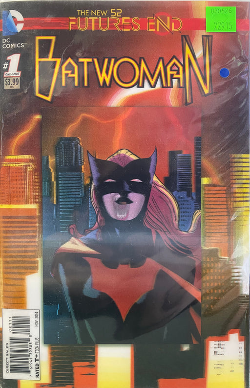 Comic Books DC Comics - Batwoman Future's End (2014) 001 - Cover A Lenticular Variant Edition (Cond. FN) - 22915 - Cardboard Memories Inc.