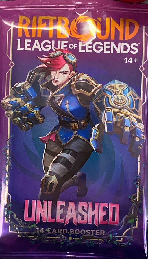 Riftbound - League of Legends Trading Card Game - Unleashed - Booster Pack - Cardboard Memories Inc.
