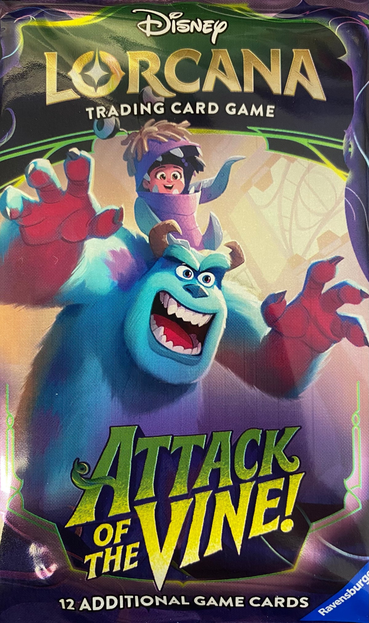 Disney - Lorcana - Attack of the Vine! - Booster Pack — Cardboard