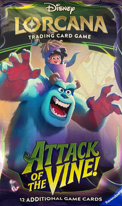 Disney - Lorcana - Attack of the Vine! - Booster Pack - Pre-Order July 24th, 2026 |
Cardboard Memories Inc.
4050368900470